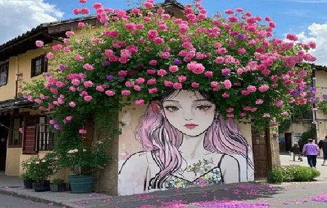 丽江怎么设计网红打卡墙绘