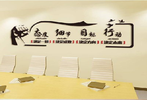 丽江企业文化墙主要展示什么？