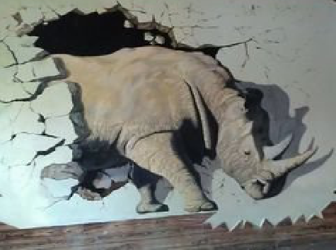 丽江在墙绘中，如何绘制3D效果？