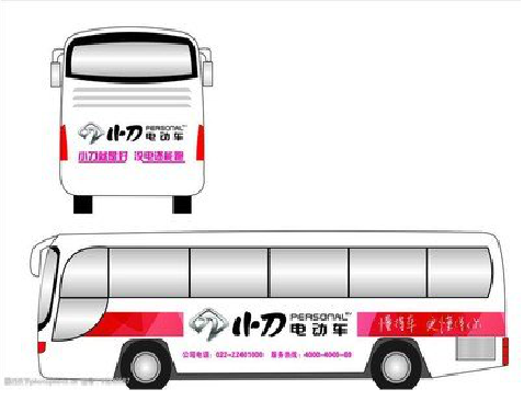 丽江公交车身贴如何完美贴合？